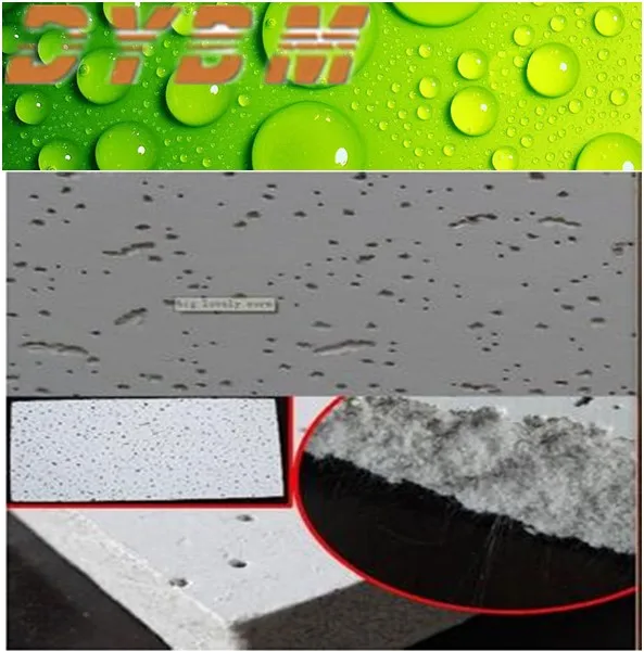 Акустический потолок из минеральной ваты, тканевая потолочная акустическая панель, потолок из минерального волокна