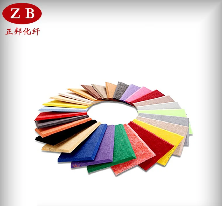 decorative wall panels polyester acoustic panel for recording studio