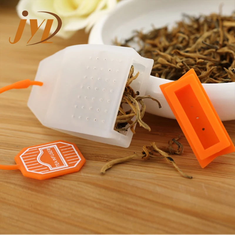 Food grade fashionable silicone material bulk loose leaf tea infuser mug strainer