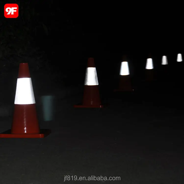 Flowing base mini traffic cone safety cones