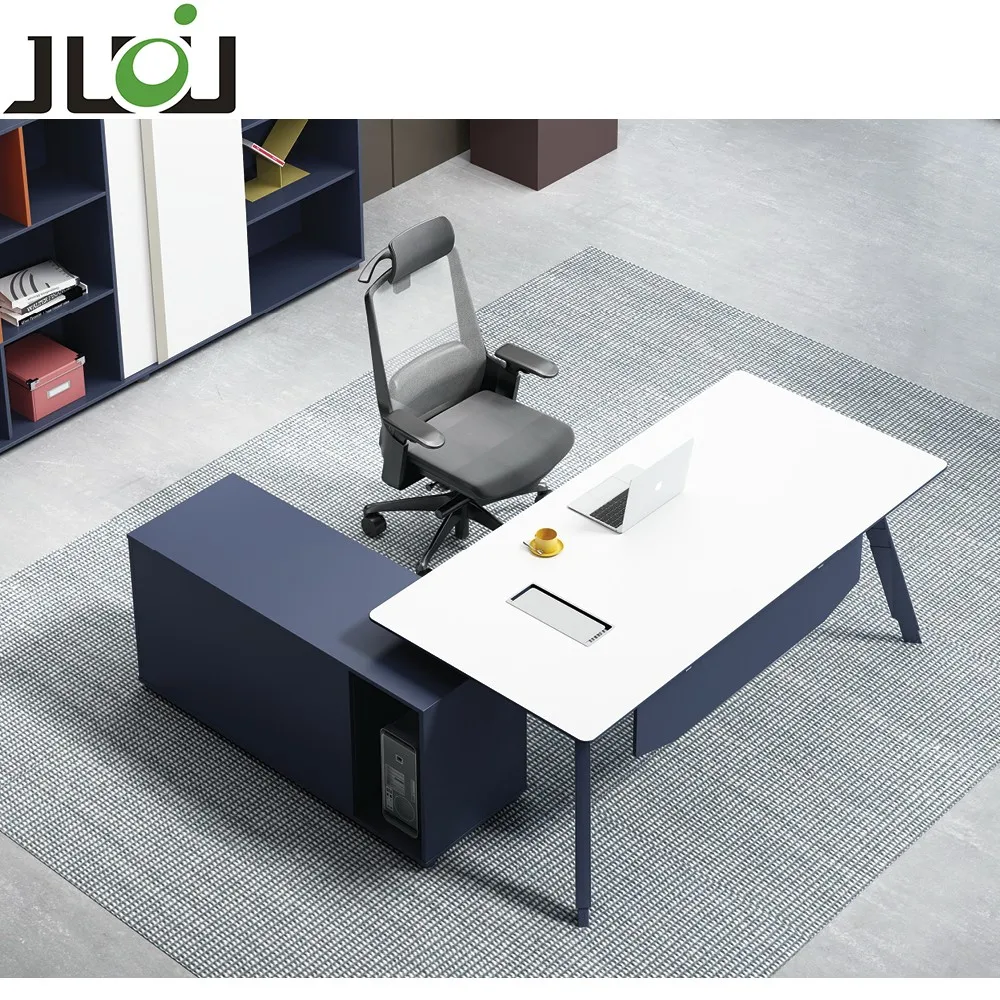 white modern desk office desk modern office furniture manager desk