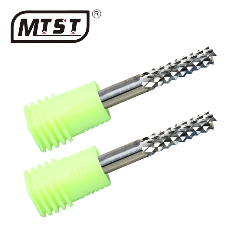 
MTST 4-6mm Cutting circuit board PCB Tungsten Cobalt Alloy corn end milling cutter Engraving machine tool 