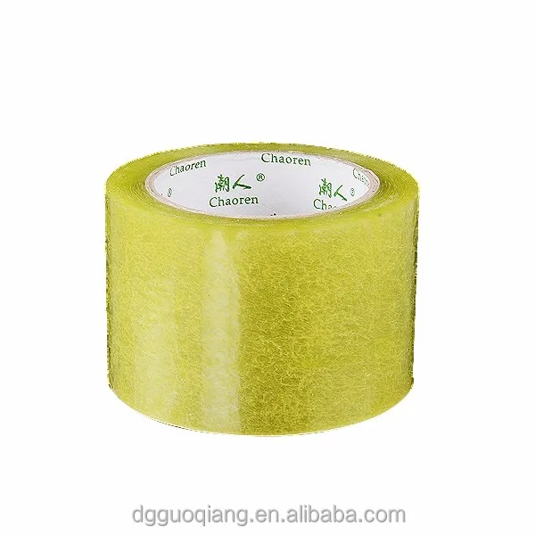 Высококачественная упаковочная лента из БОПП с хорошей вязкостью, с логотипом на заказ, сверхпрозрачная односторонняя акриловая герметизация