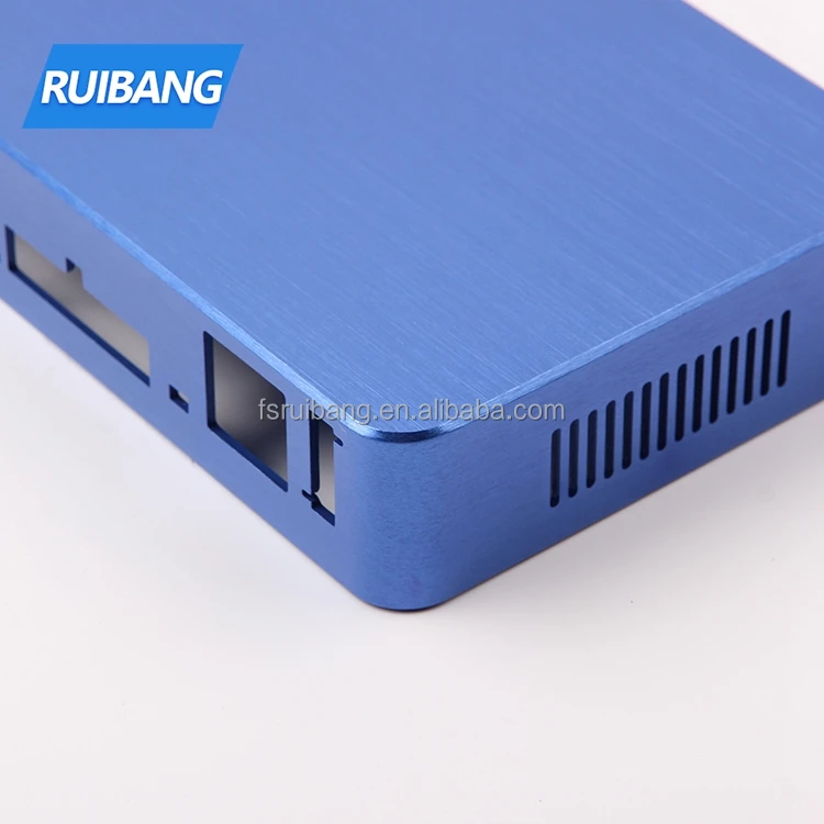 New Arrival Aluminum Enclosure Powder Coated Extruded Aluminum Reinforcement Chassis Enclosure