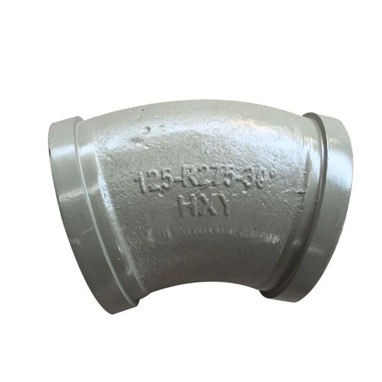 Double walled elbow Concrete pump bend elbow 45 degree concrete pump elbow for cifa