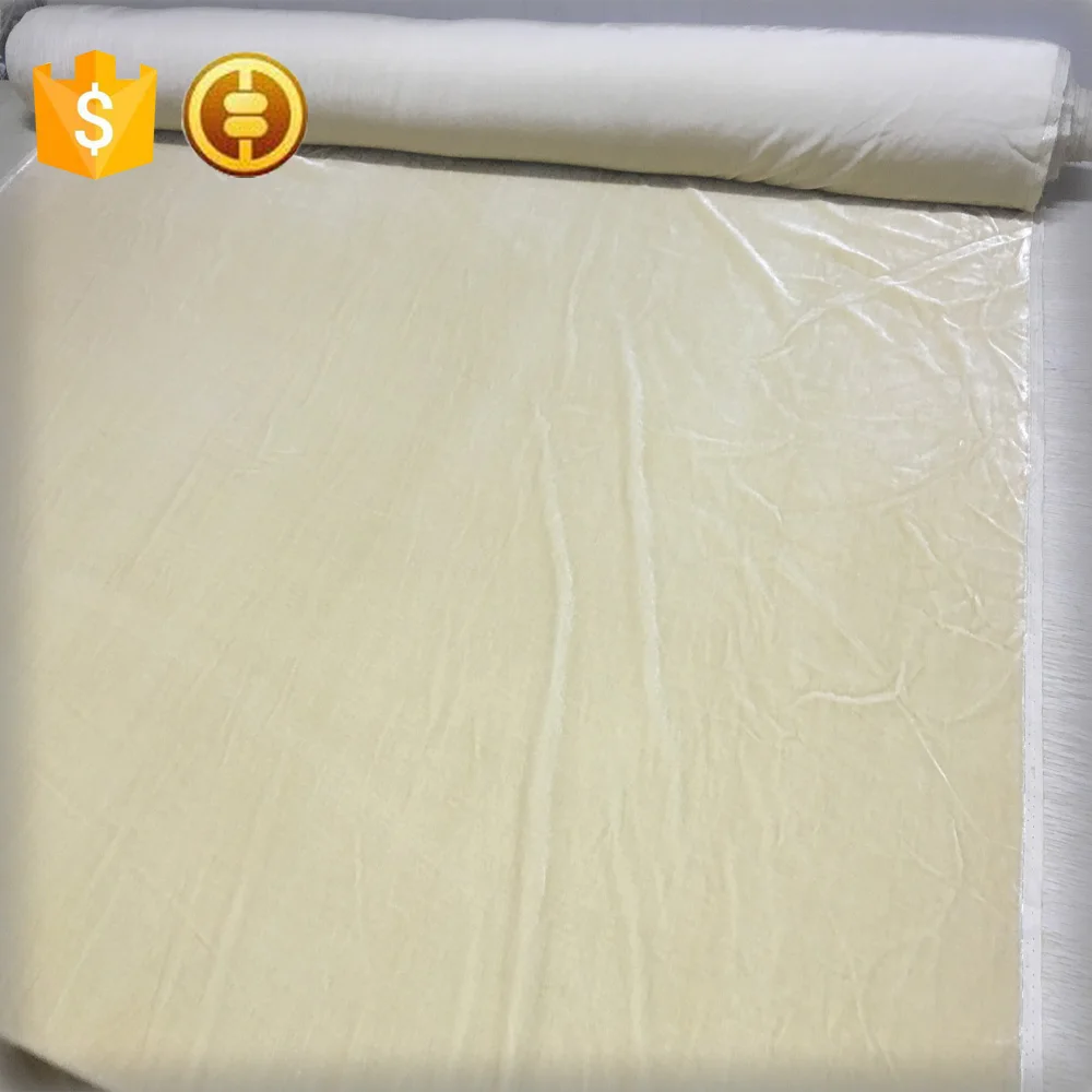 
velvet silk fabric formal dress fabric 