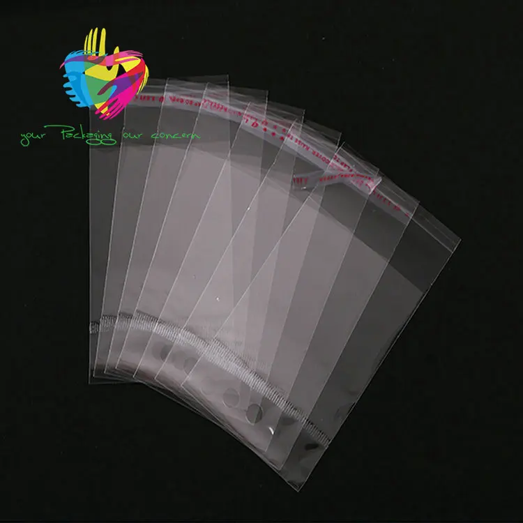 
Clear plastic self adhesive DVD packaging CD sleeves packing 