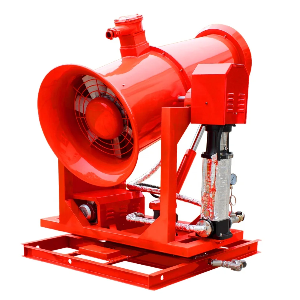 New Design 60m Water Mist Fog Cannon Spray Machine