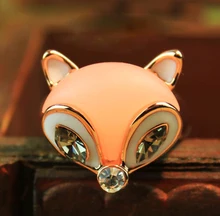 Healing small fresh sweet and cute little fox ring special wholesale