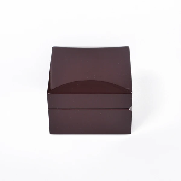 deep red brand high quality lacquer wooden single watch box