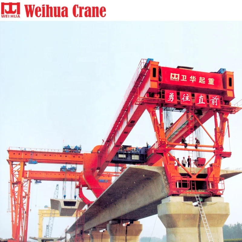 80t 50m Bridge Construction Girder Launcher Crane for Launching Gantry