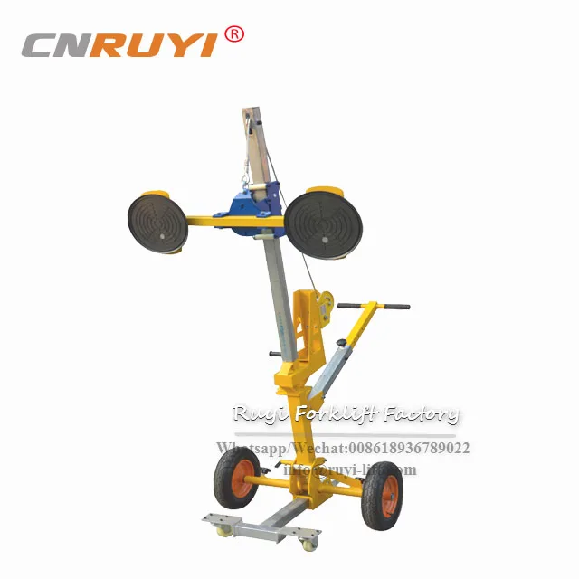 200kg Portable glass trolley lifter vacuum sucker for sale