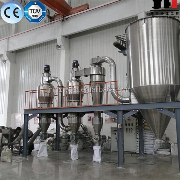 
Starch and protein air separator 