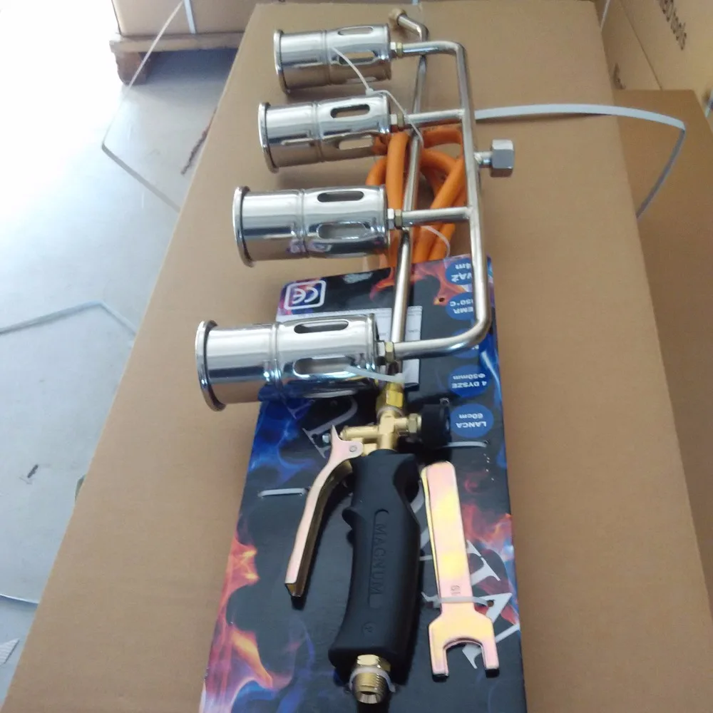 
Good quality heating torch with Quadruple nozzles HTS-48 