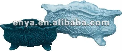 Наружные садовые прямоугольные овальные цветочные горшки во французском стиле от китайского поставщика