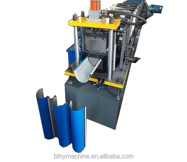 Round Shape Water Downspout Pipe Rolling Machine