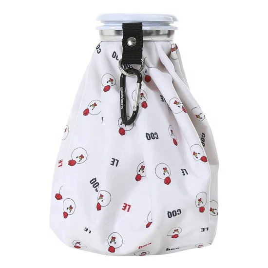 HSR Medical therapy adults kids custom logo fabric ice pack with hook for golf tpu  coated polyester fabric ice cooler bag  cap