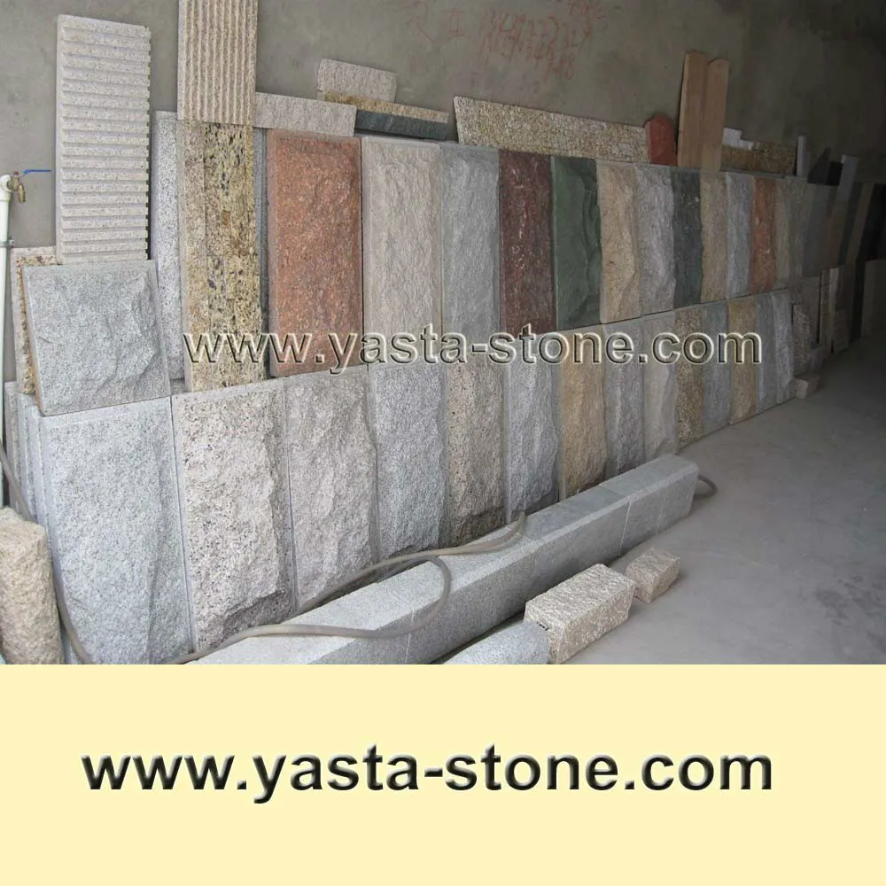 Exterior Wall Granite Mushroom Stone Cladding