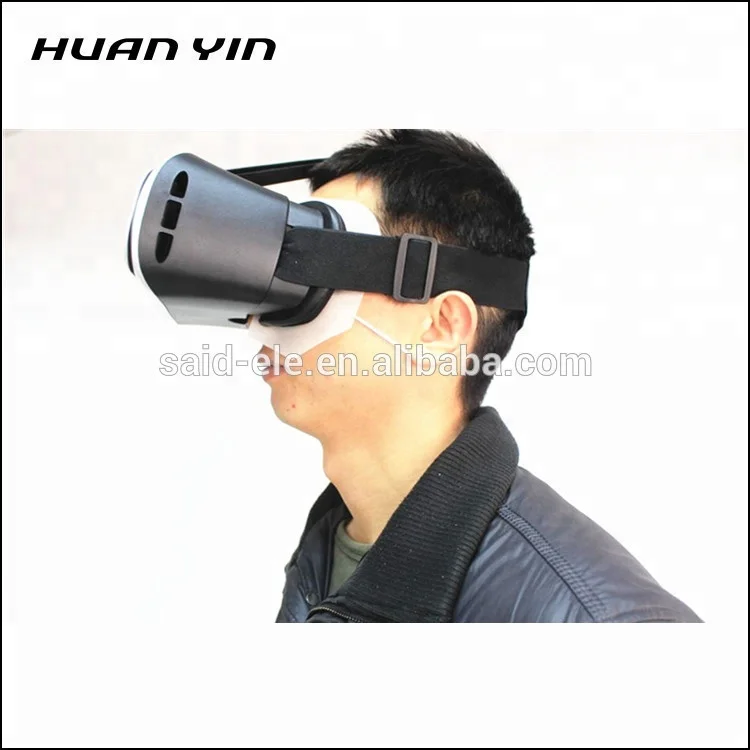 Disposable VR sanitary eye mask 100 pcs hygiene face cover custom logo for 3D vive