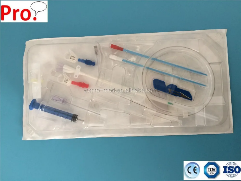 
CE/ISO 13485 PICC/Haemodialysis Catheter Kit 