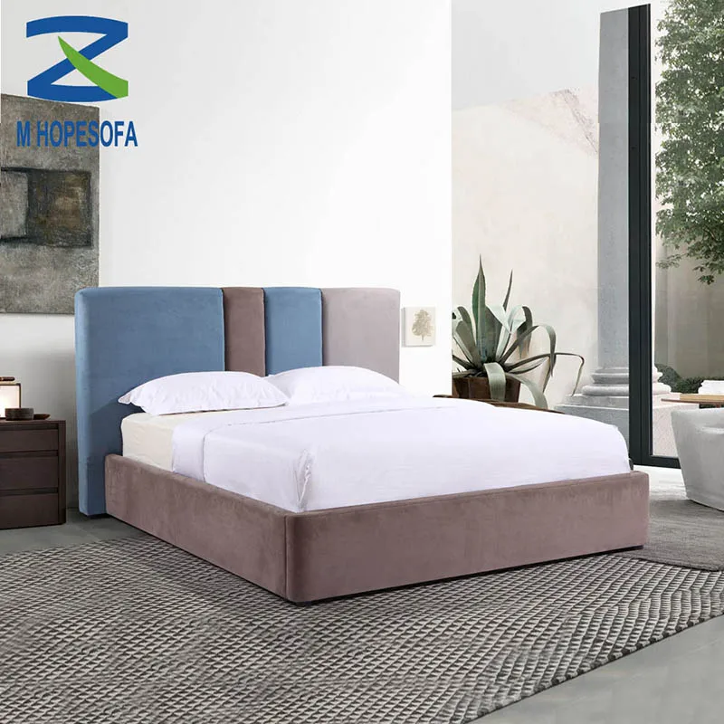 Экономия пространства, металлическая рамка для деревянной кровати, новейшие деревянные двухспальные кровати