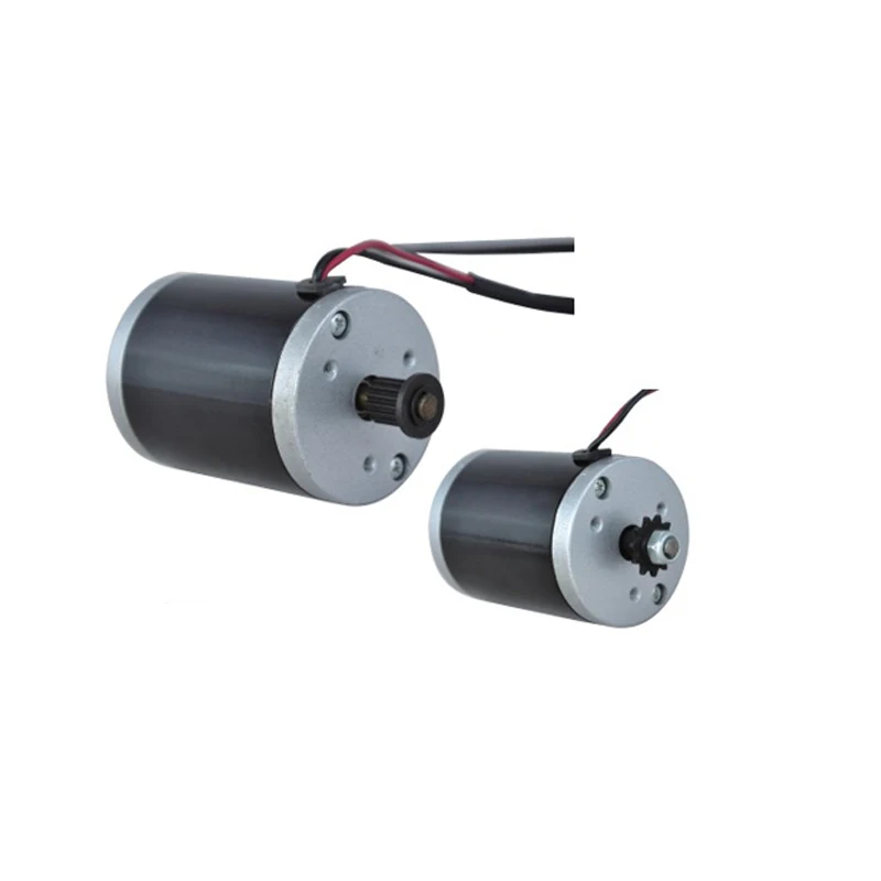 ZY6812 brush PMDC motor with gearbox reducer 12v 24v for electric tool and Golf car