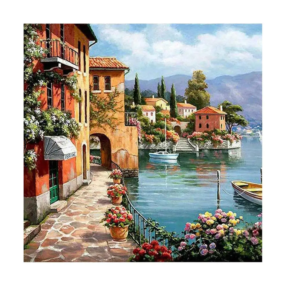 Painting by numbers oil Sweet Lovers for living room Figure painting islamic calligraphy abstract oil painting