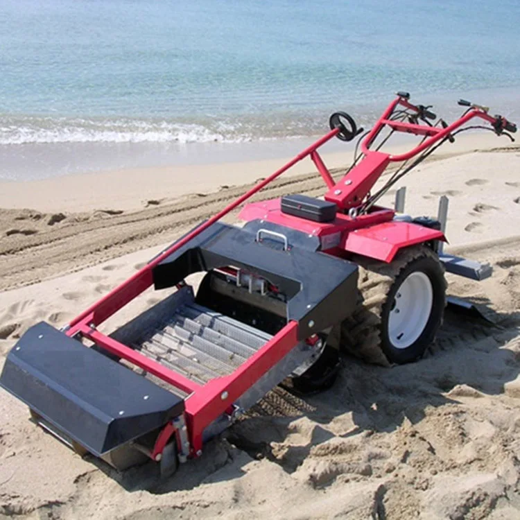 
Easy Mounted High Capacity Cleaning Sand Tractor Beach Cleaner Machine 