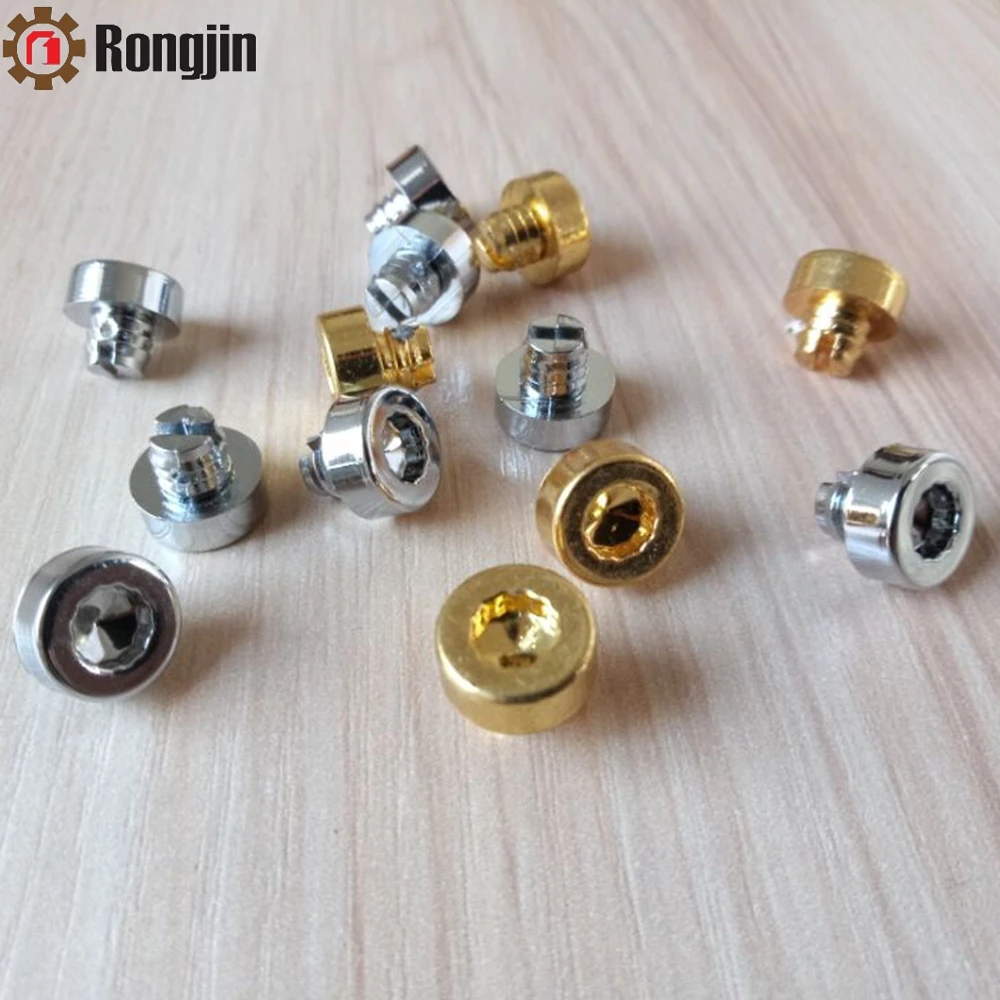 chrome plastic wheel rivets