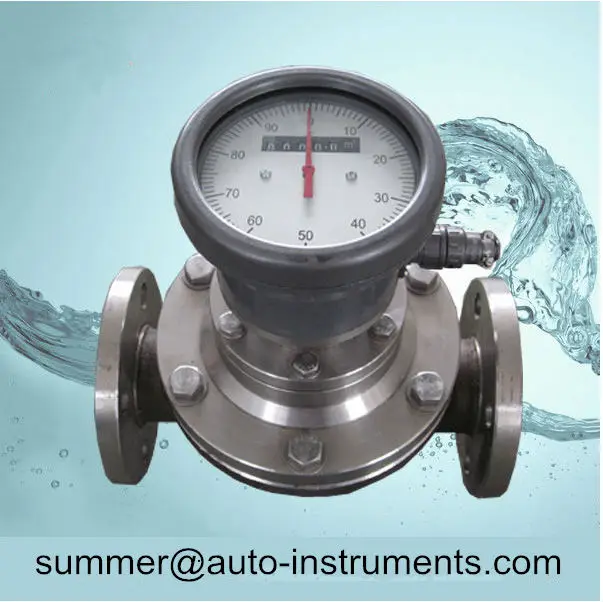 Сырой овальные шестерни расходомер