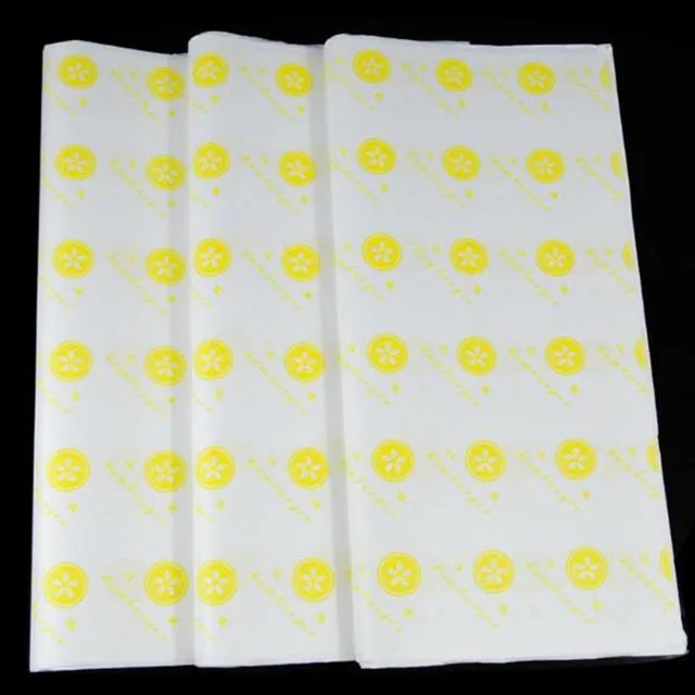 
Custom printed food wrapping paper greaseproof sandwich burger wrapper 