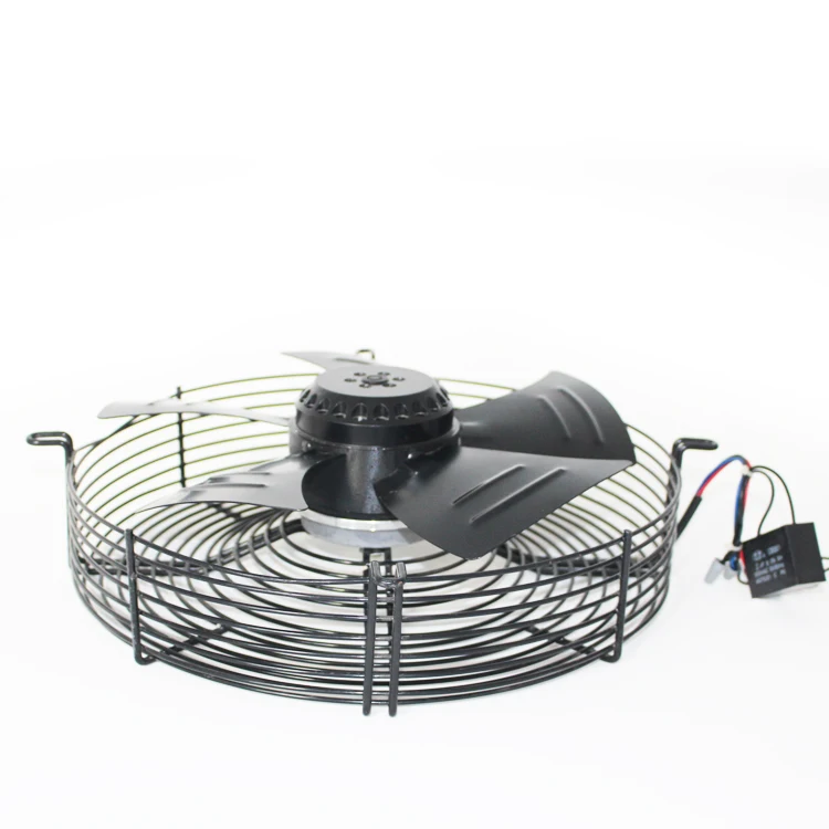 AC Axial Airflow Fan 450mm(17.72in) External Rotor Motor Powered Axial Fan YWF-A4S-450S-5DIAS0