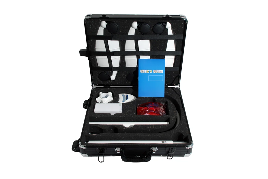 RF IC Card Control Tooth Bleaching Whitening Lamp with Portable Aluminum Case