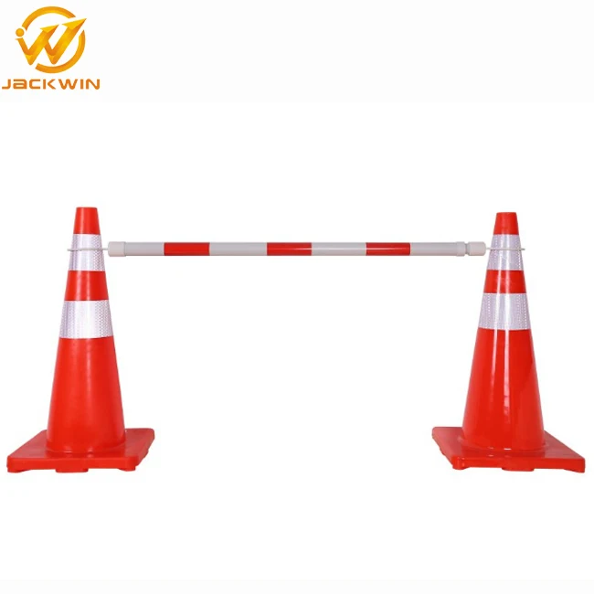 Wholesale Price 2-3 M Plastic Traffic Cone Bar Collapsible Parking Pole