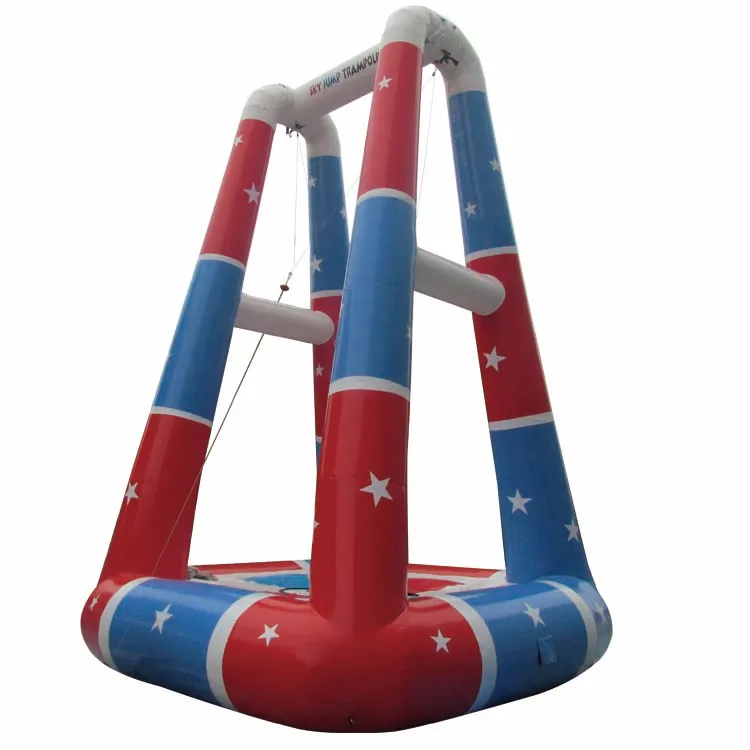 
Customized durable theme park inflatable bungee jumping equipment for sale 