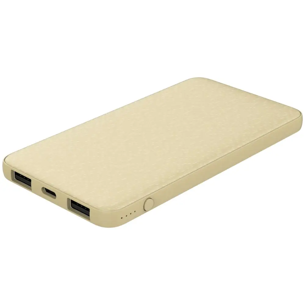 
5000mah Hot Double USB Port Power Bank Ultra Thin External Battery with Type-C Port 