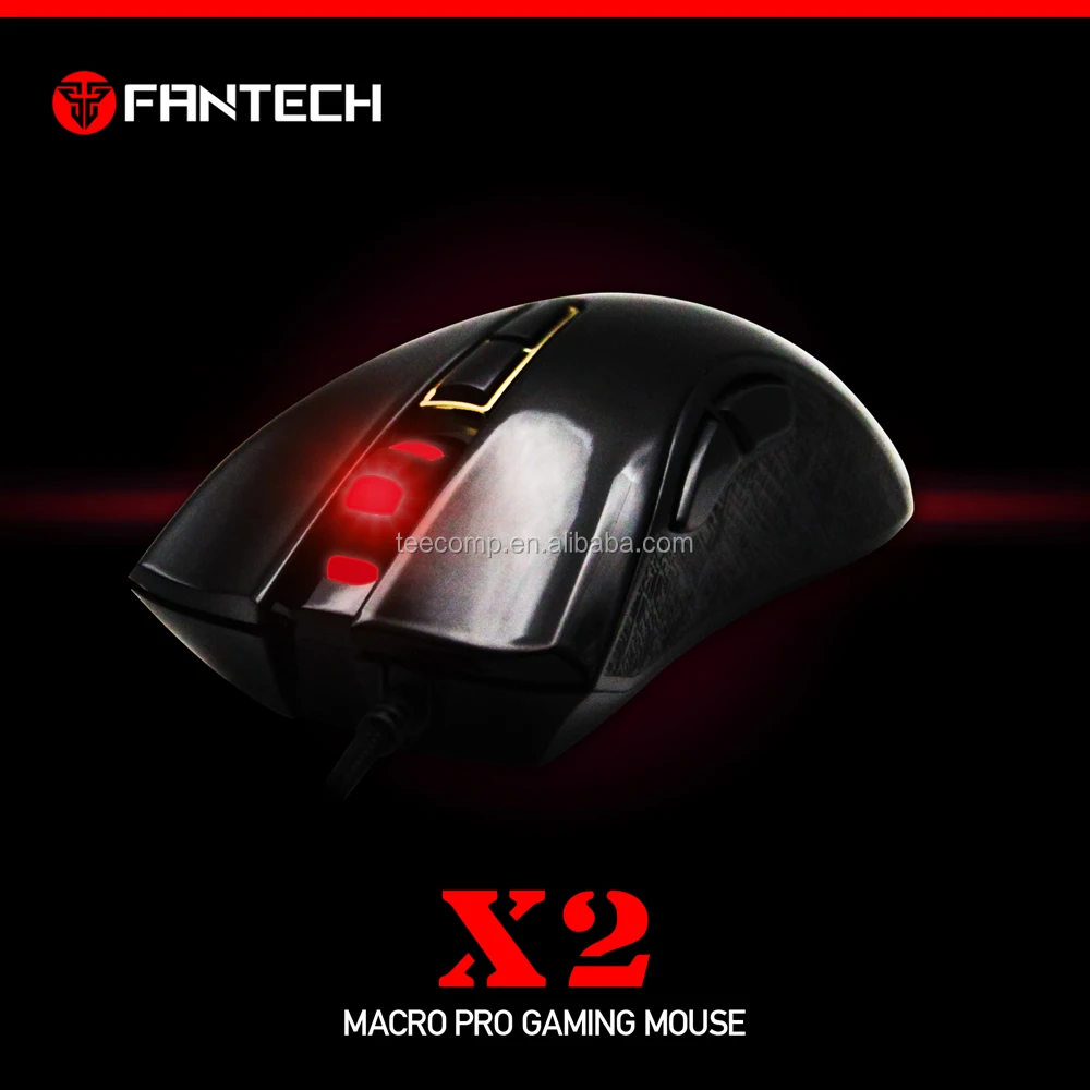 Fantech X2 Macro Gaming Mouse with 7 Programmable Button and Adjustable up to 3200DPI mouse gamer