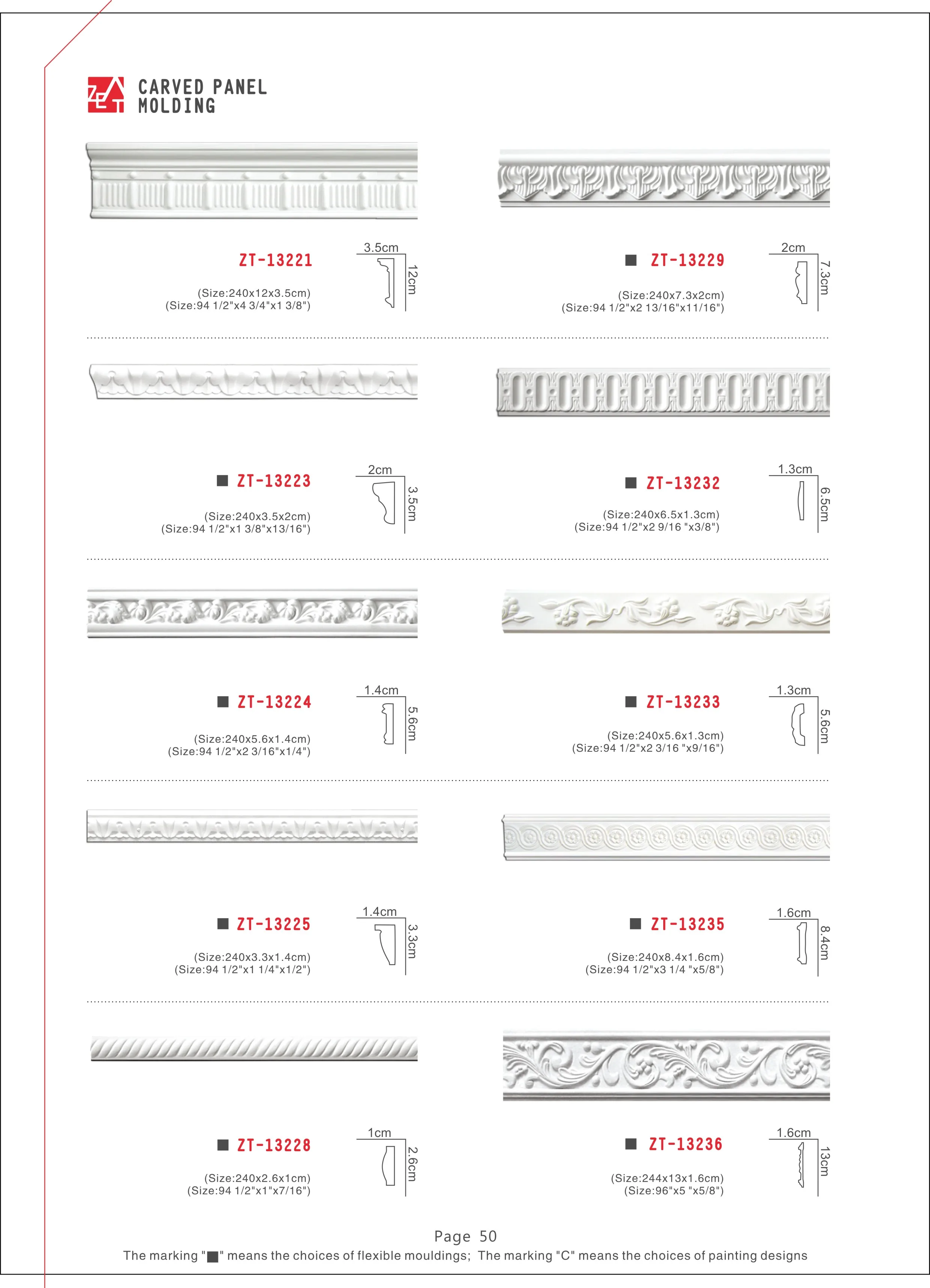 
2019 Classic ceiling decoration plaster of paris cornices gypsum moulding 