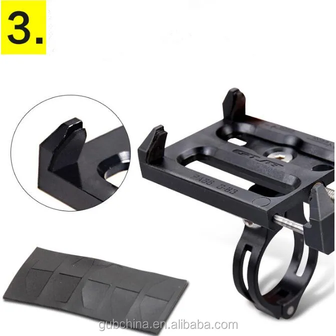 GUB G-83 Universal Bicycle Bike 3.5-6.2 inch Phone Holder Mount Bracket For Smart Mobile Cellphone Handlebar Clip Stand