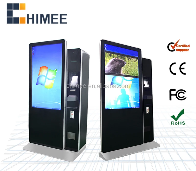 
Новый дизайн, 49 дюймовый киоск для оплаты с сенсорным экраном 