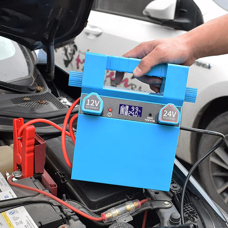 Заводское пусковое устройство большой емкости 80000 мАч 60000 мАч 24 В для тяжелых грузовиков пусковое устройство бустер стартер для экскаватора автомобильное пусковое устройство