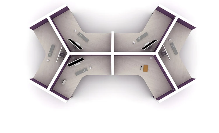 2020 Modern Office Furniture dell laptop precision Call Center Staff 9 Person Office notebook Workstation