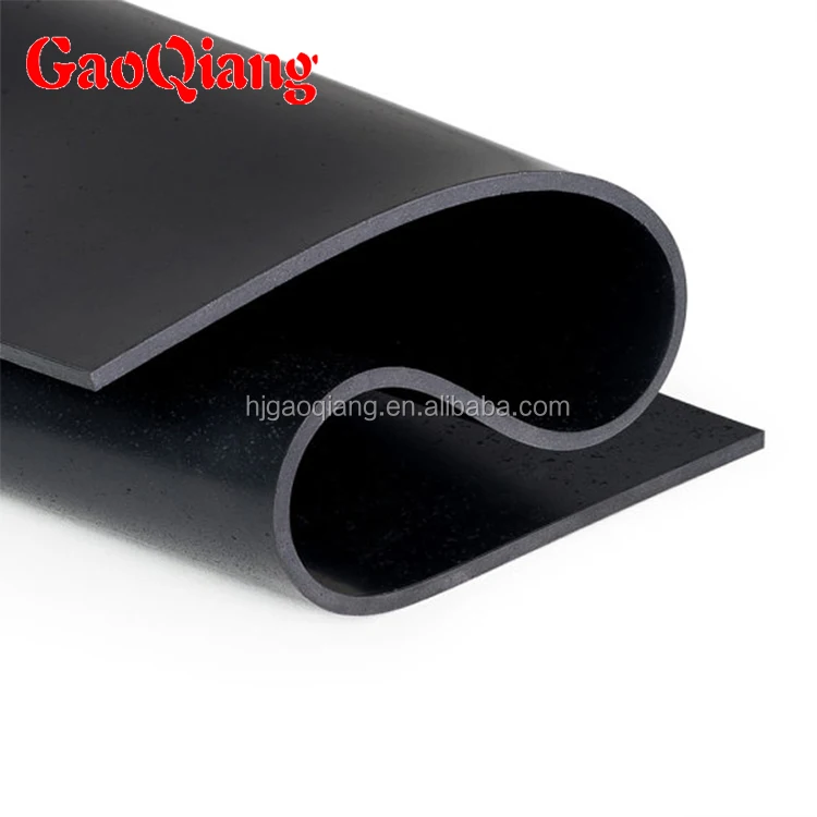 China factory wholesale black Anti-aging epdm rubber sheet