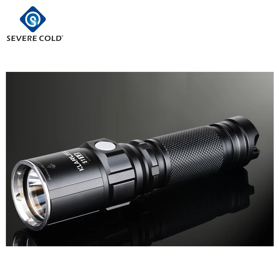 KLARUS ST12 LED Flashlight XM-L2 5 Modes LED 900 Lumens Torch Flashlight Beam Throw 212 Meters Outdoor Sports Flashlight