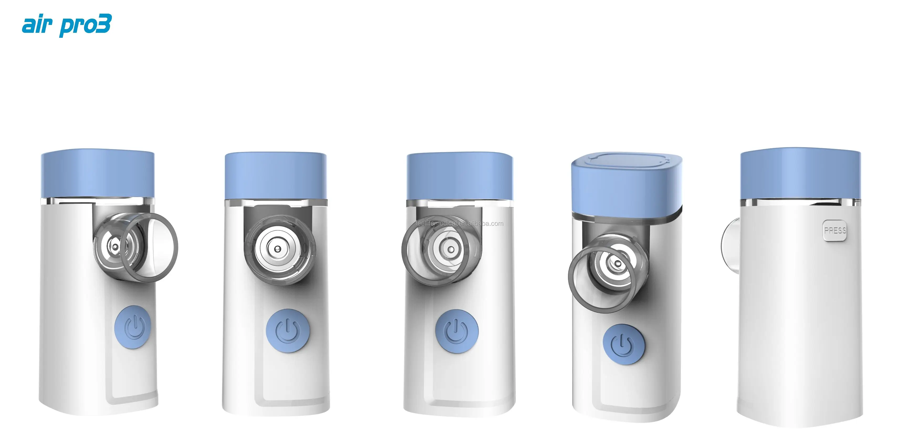 Home Care Medical Nebulizer for Pediatric Feellife handhold mesh nebulizer mask rechargeable built-in battery device machine