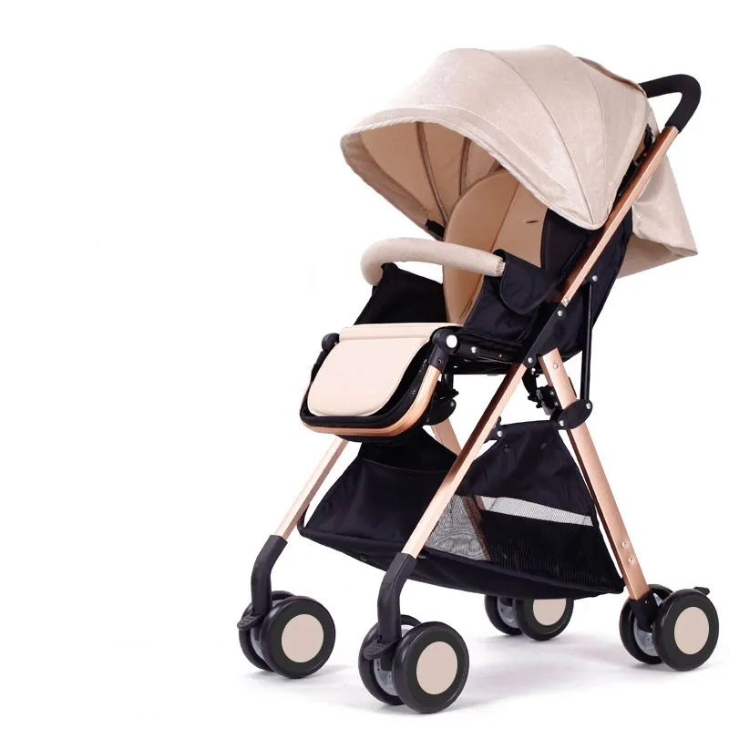 high landscape mother baby stroller foldable baby carriage