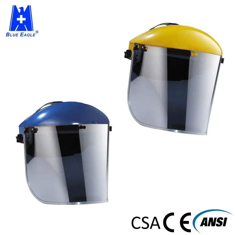 Синий Орел прозрачный щиток для химической всплеск и козырек