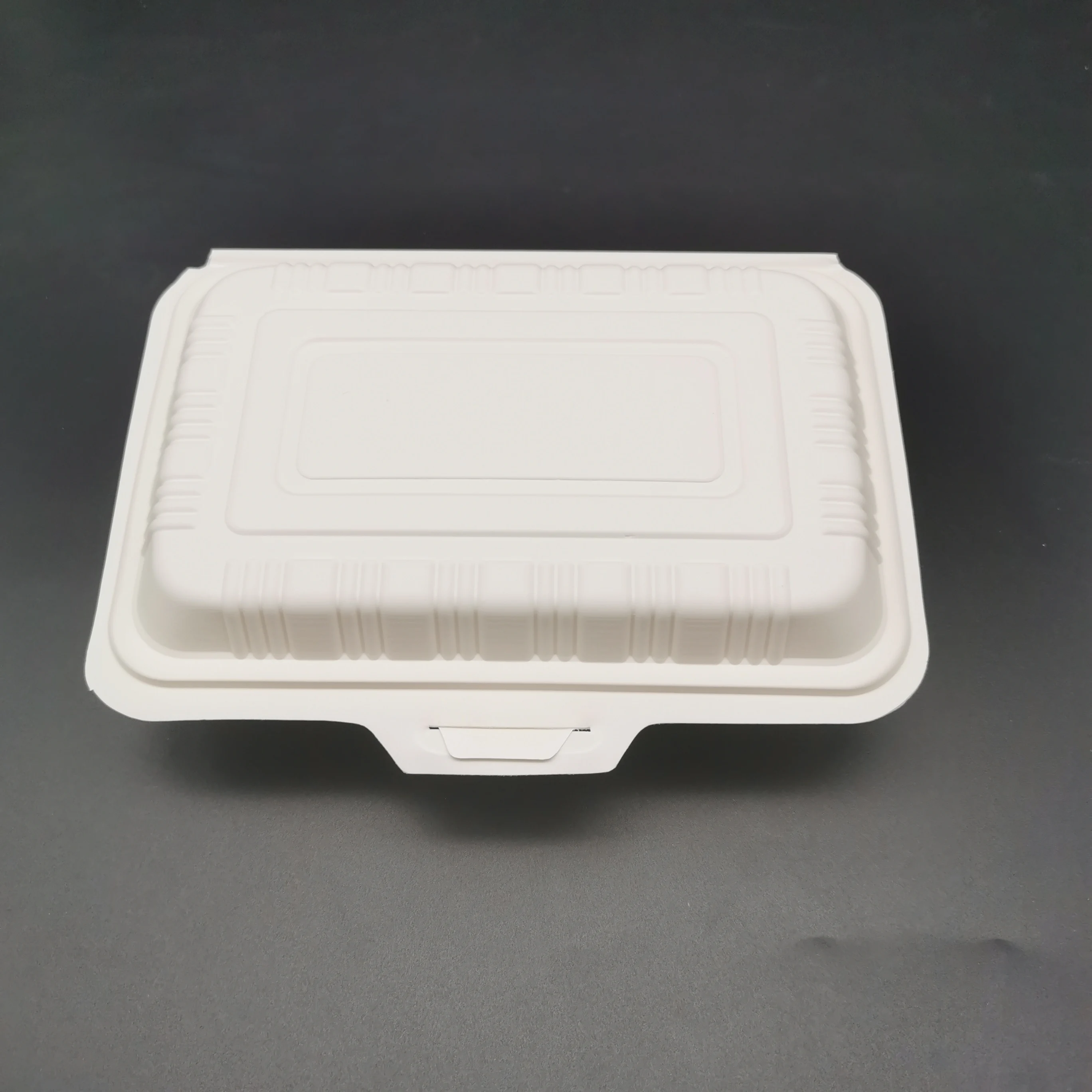 
Biodegradable Cornstarch Food Container Sets Eco Friendly Food Packaging Clamshell Containers 