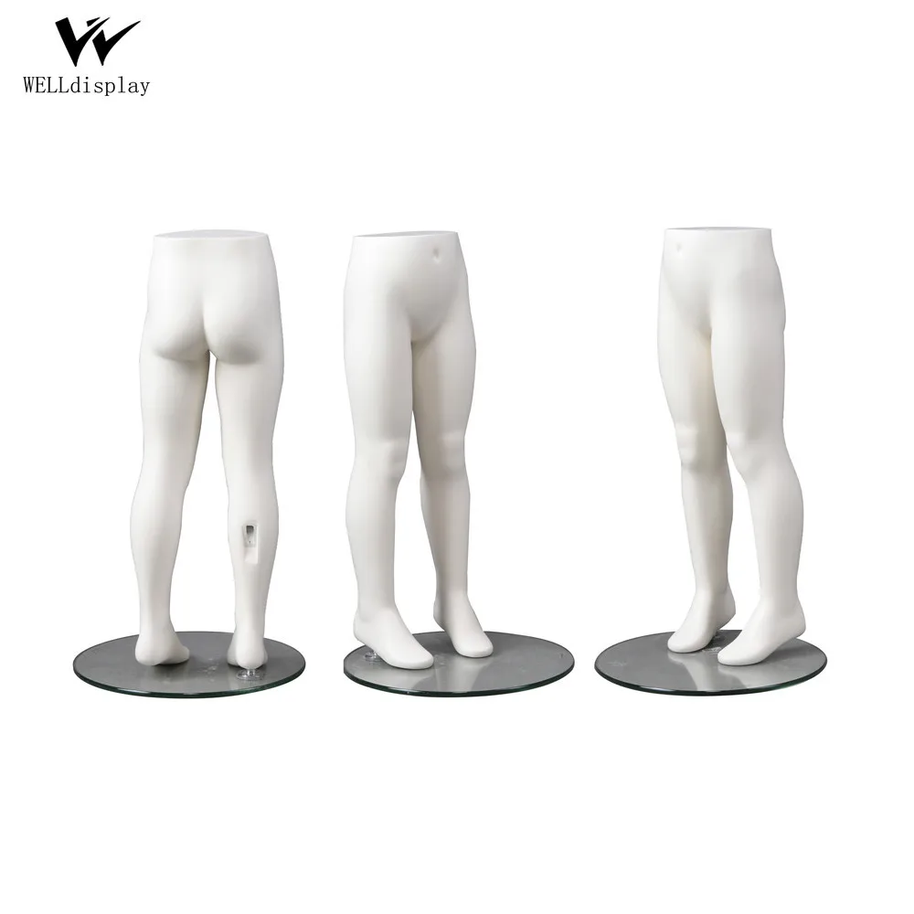 Window Shop Display Fiberglass Life Size CHILD 4 YEARS Mannequin Leg