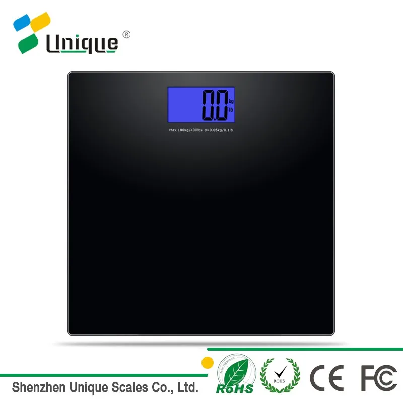 
180kg Glass Top Display Accurate Normal Household Bathroom Digital Body Weight Electronic Scale 